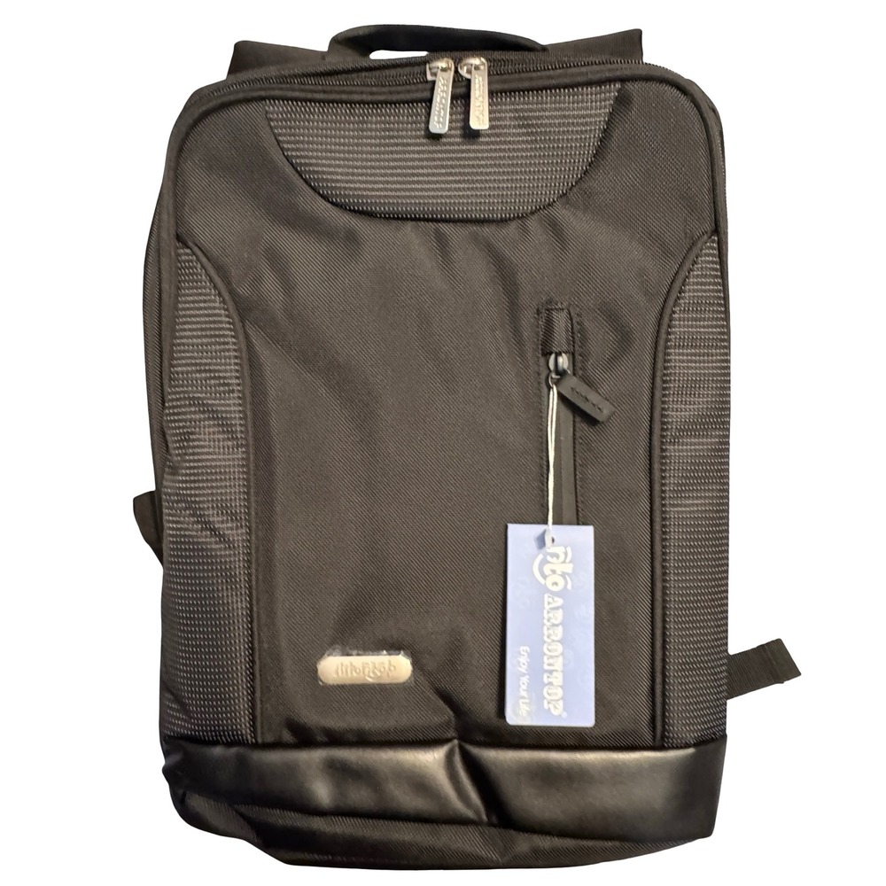 Arrontop Linden Laptop‎ Backpack Black 14" Laptop USB Padded Pockets NEW